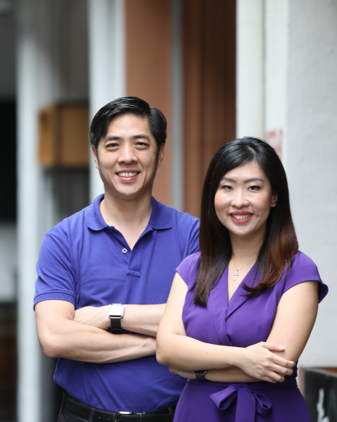 Singapore Dating agency Lunch Actually co-founders Jamie Lee and Violet Lim Singapore Dating agency Lunch Actually co-founders Jamie Lee and Violet Lim